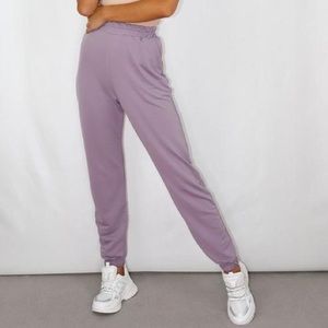 NEW W/ TAGS Missguided purple joggers